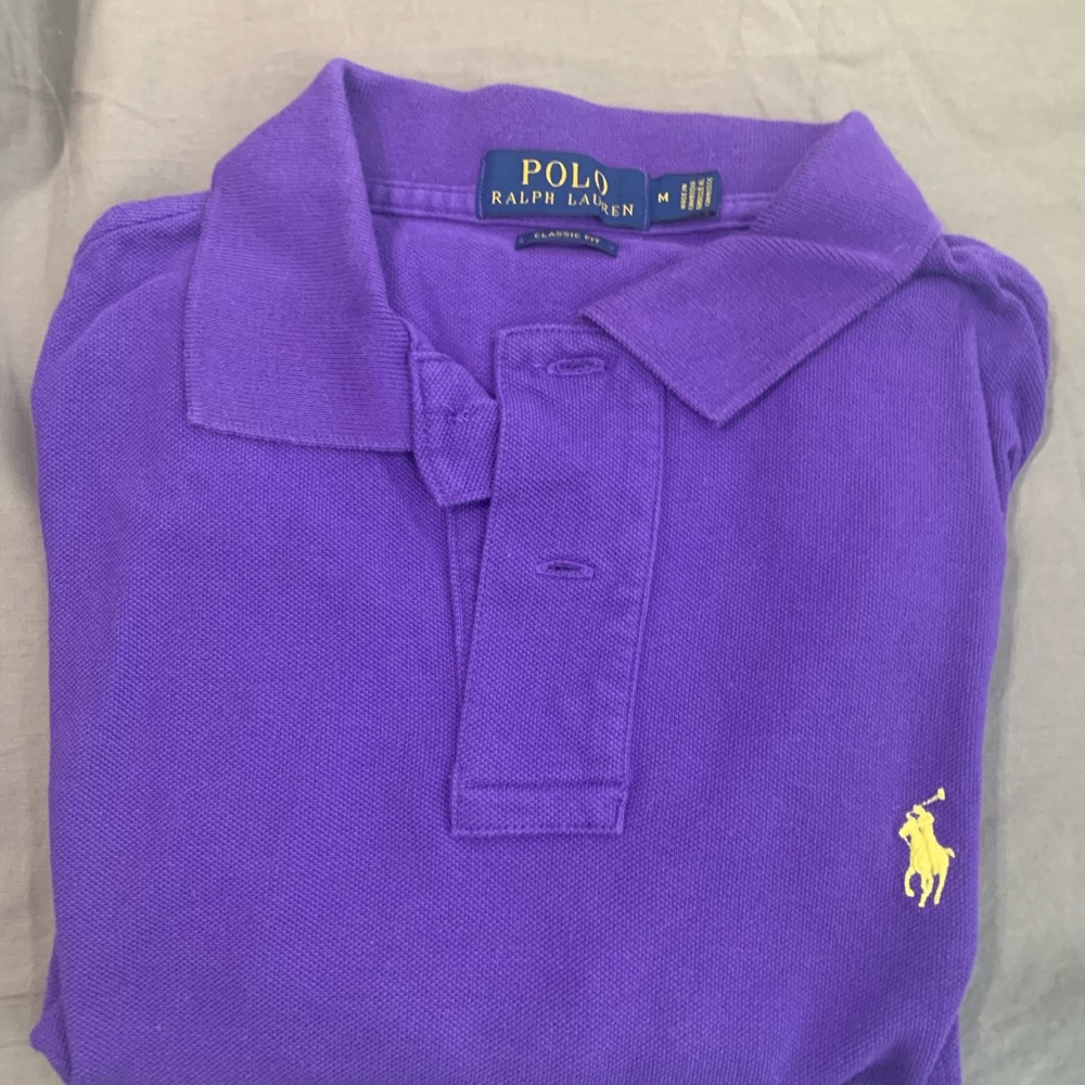Purple Ralph Lauren Polo Shirt